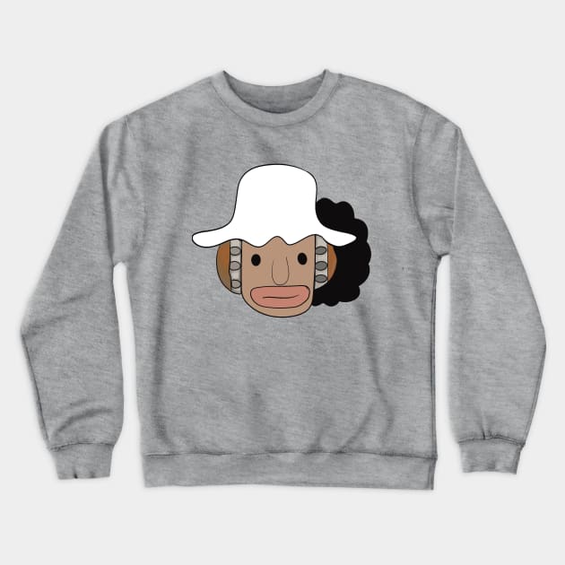 Usopp's cartoon Crewneck Sweatshirt by J.Q.M.ART